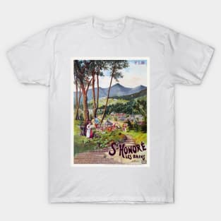 St Honoré les Bains Vintage Poster 1897 T-Shirt